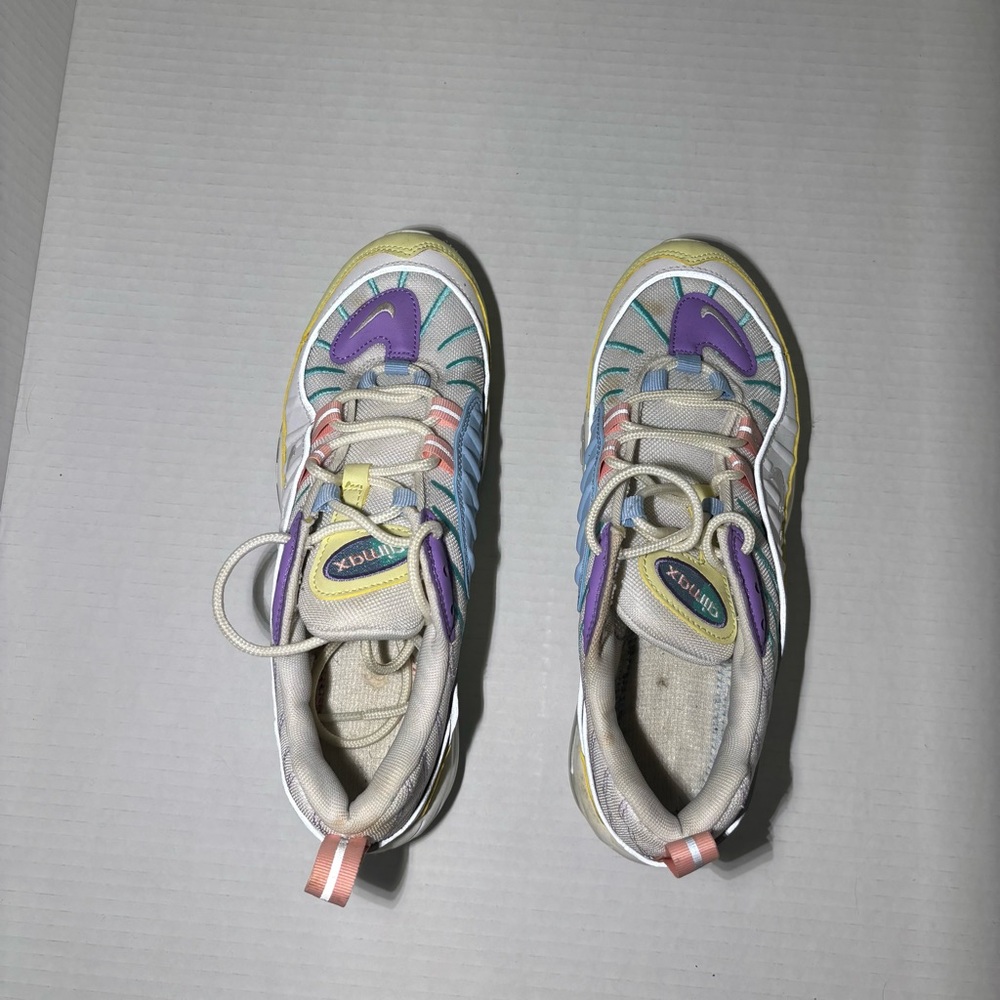 Nike Women's Multicolor Air Max ‘98‎ Easter Pastel Sneakers - Picture 8 of 10